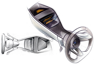 Illustration for article titled BMW's Tron-Like Turbodiesel Concept Rendered For Your Pleasure